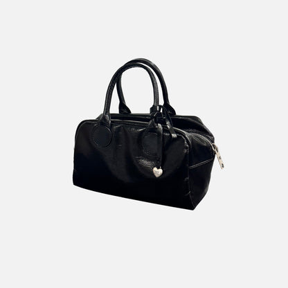 Women Kith MARGESHERWOOD Soft Bowling Bag - Crinkle Black