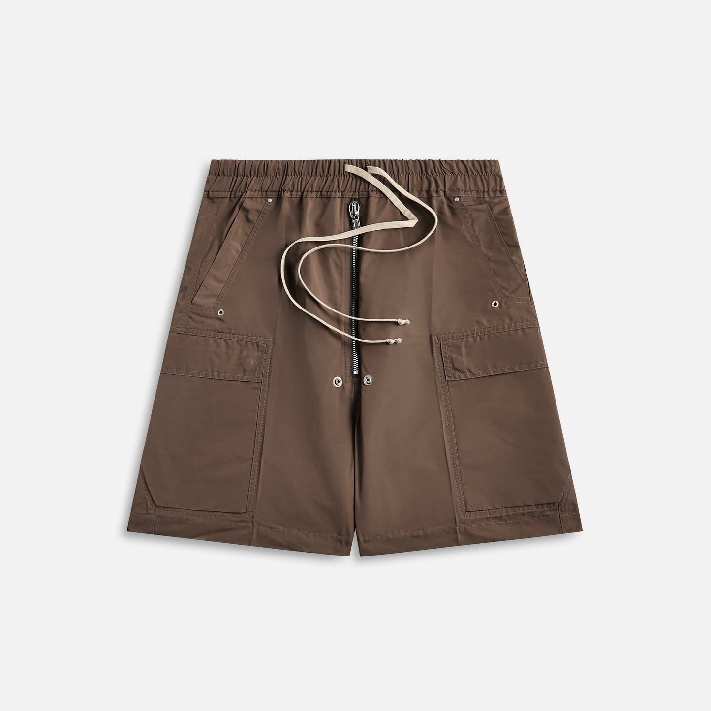 Men Kith Rick Owens Cargobela Shorts - Dust