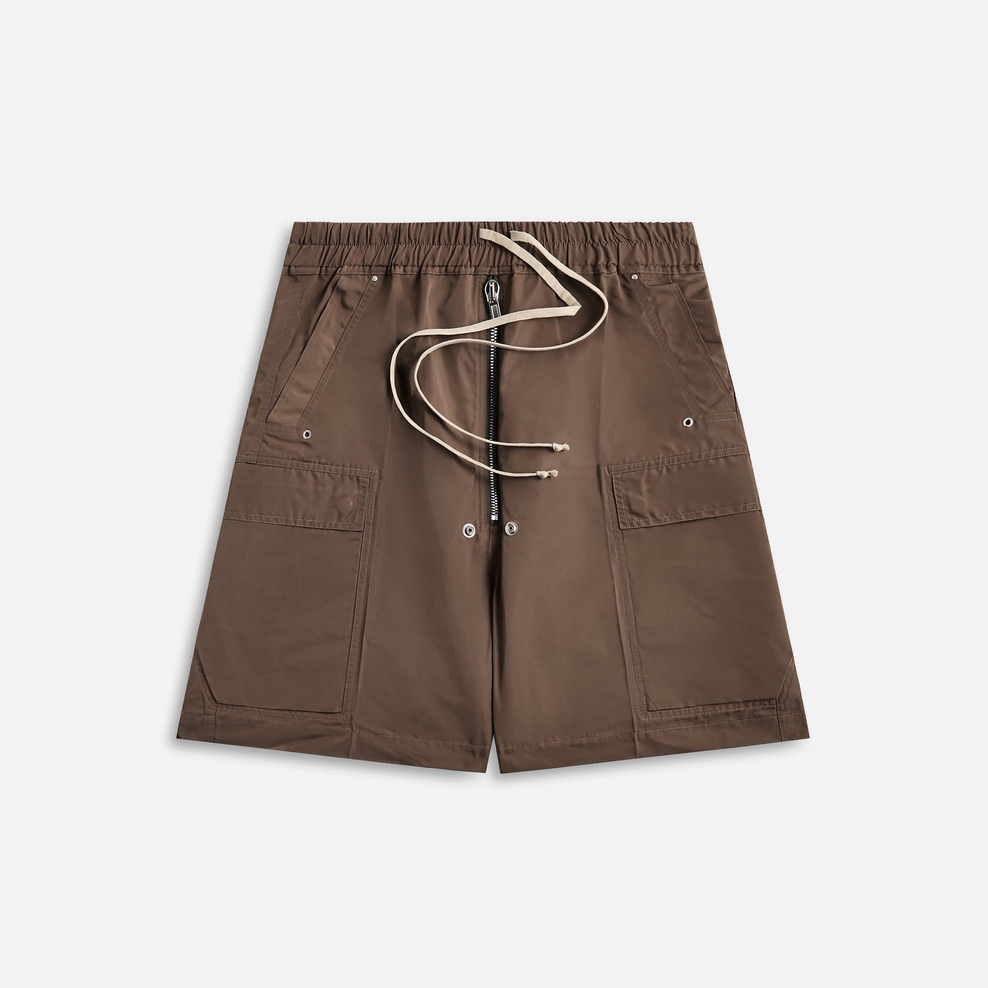 Men Kith Rick Owens Cargobela Shorts - Dust