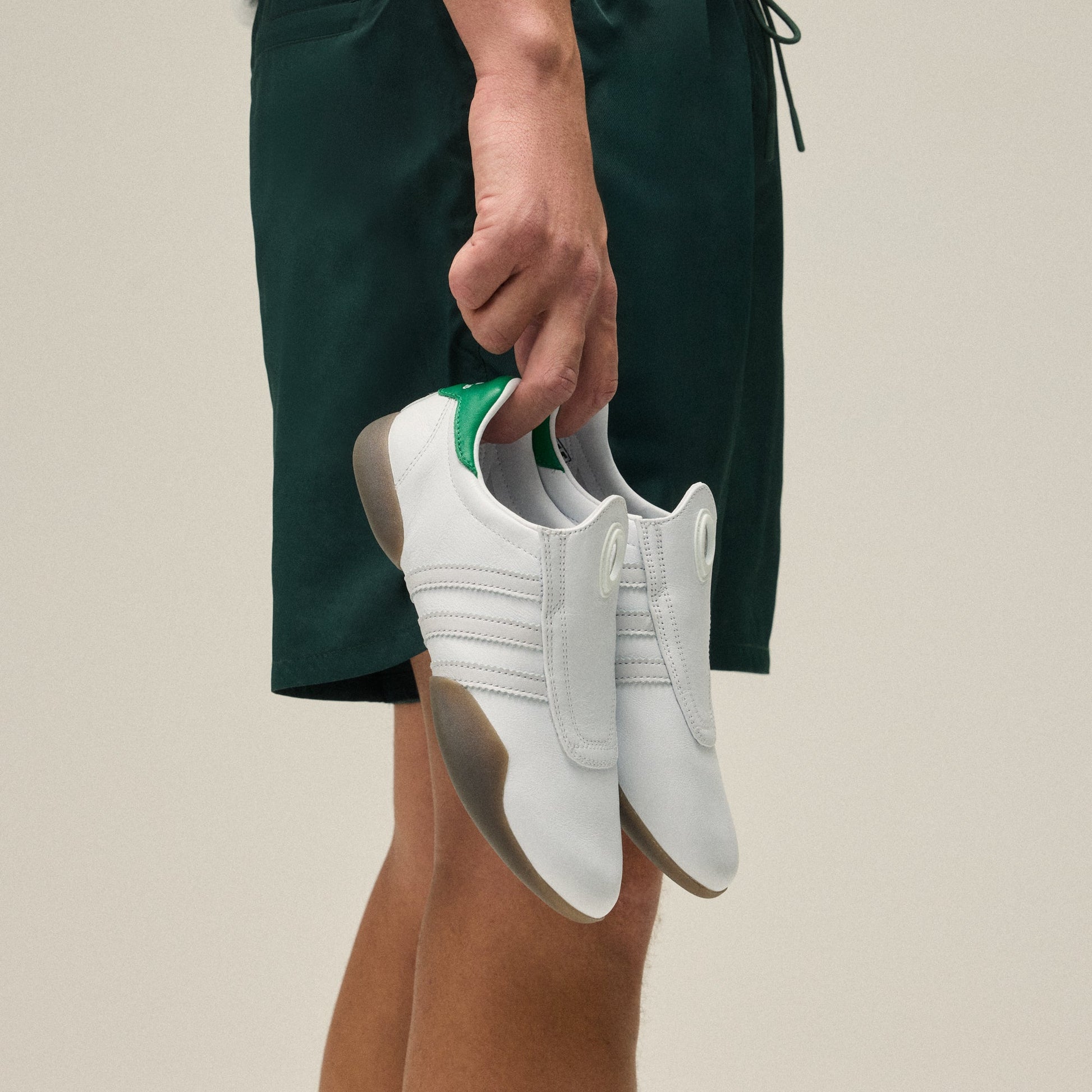 Men|Women Kith Kith Classics for adidas Originals WMNS Taekwondo Mei - White / Green