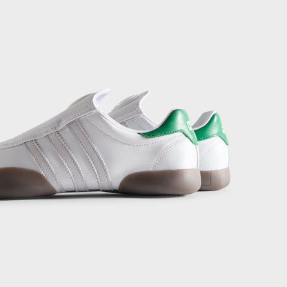 Men|Women Kith Kith Classics for adidas Originals WMNS Taekwondo Mei - White / Green