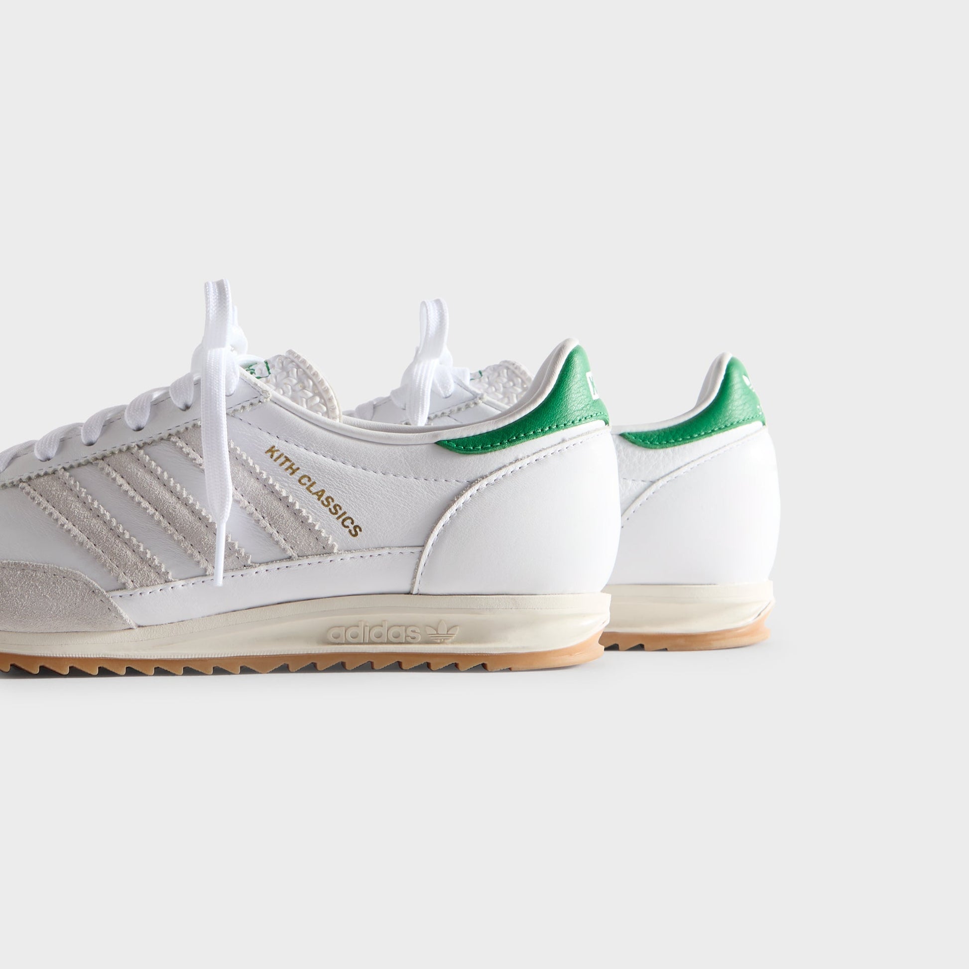 Men|Women Kith Kith Classics for adidas Originals SL 72 - White / Green