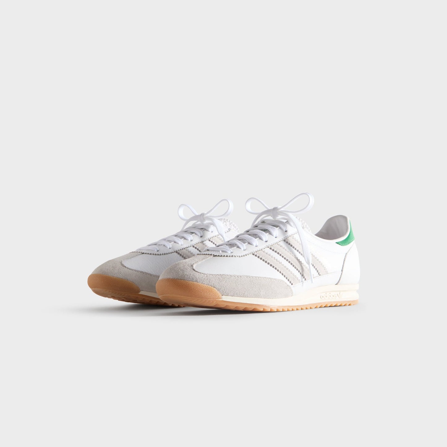 Men|Women Kith Kith Classics for adidas Originals SL 72 - White / Green