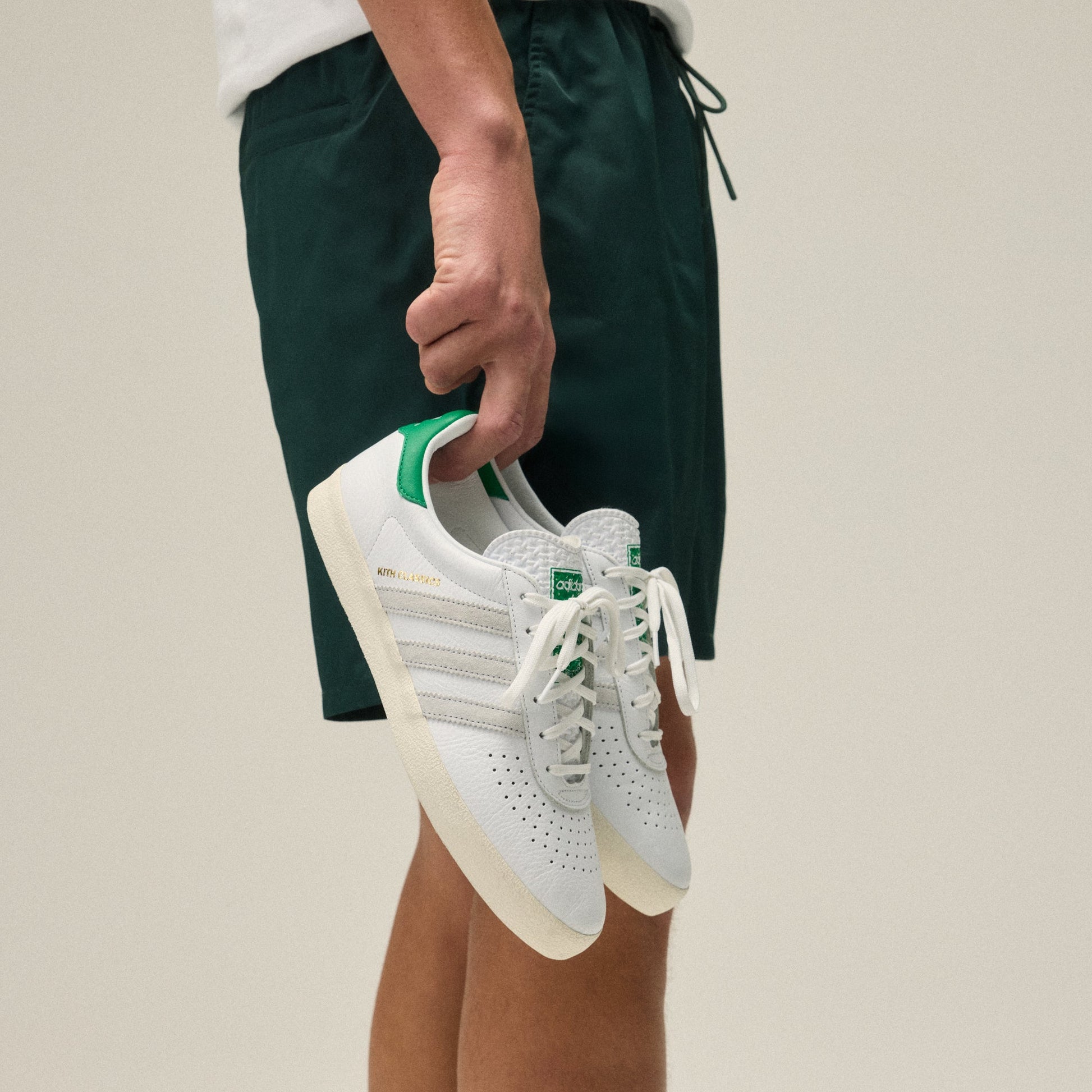 Men|Women Kith Kith Classics for adidas Originals AS350 - White / Green