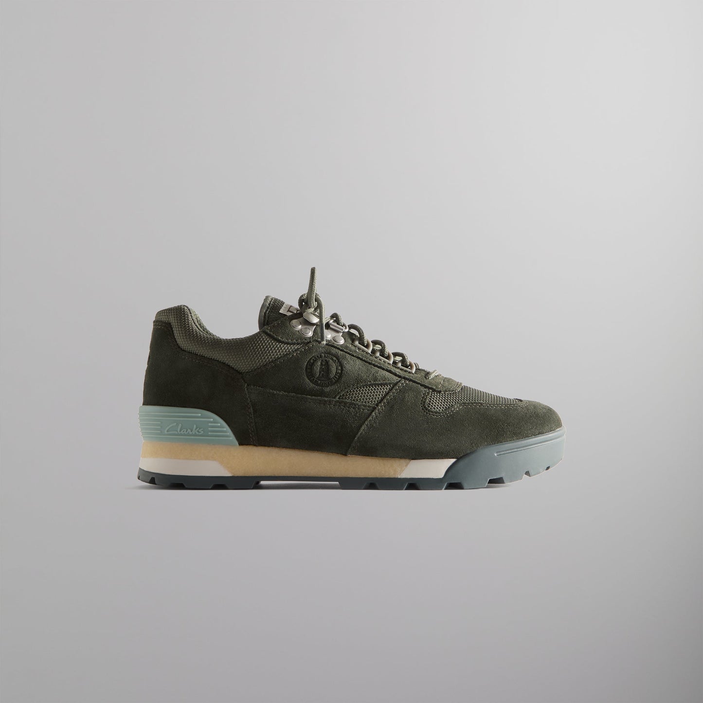 Women|Men Kith 8th St by Ronnie Fieg for Clarks Originals Laddow - Dark Olive Combi