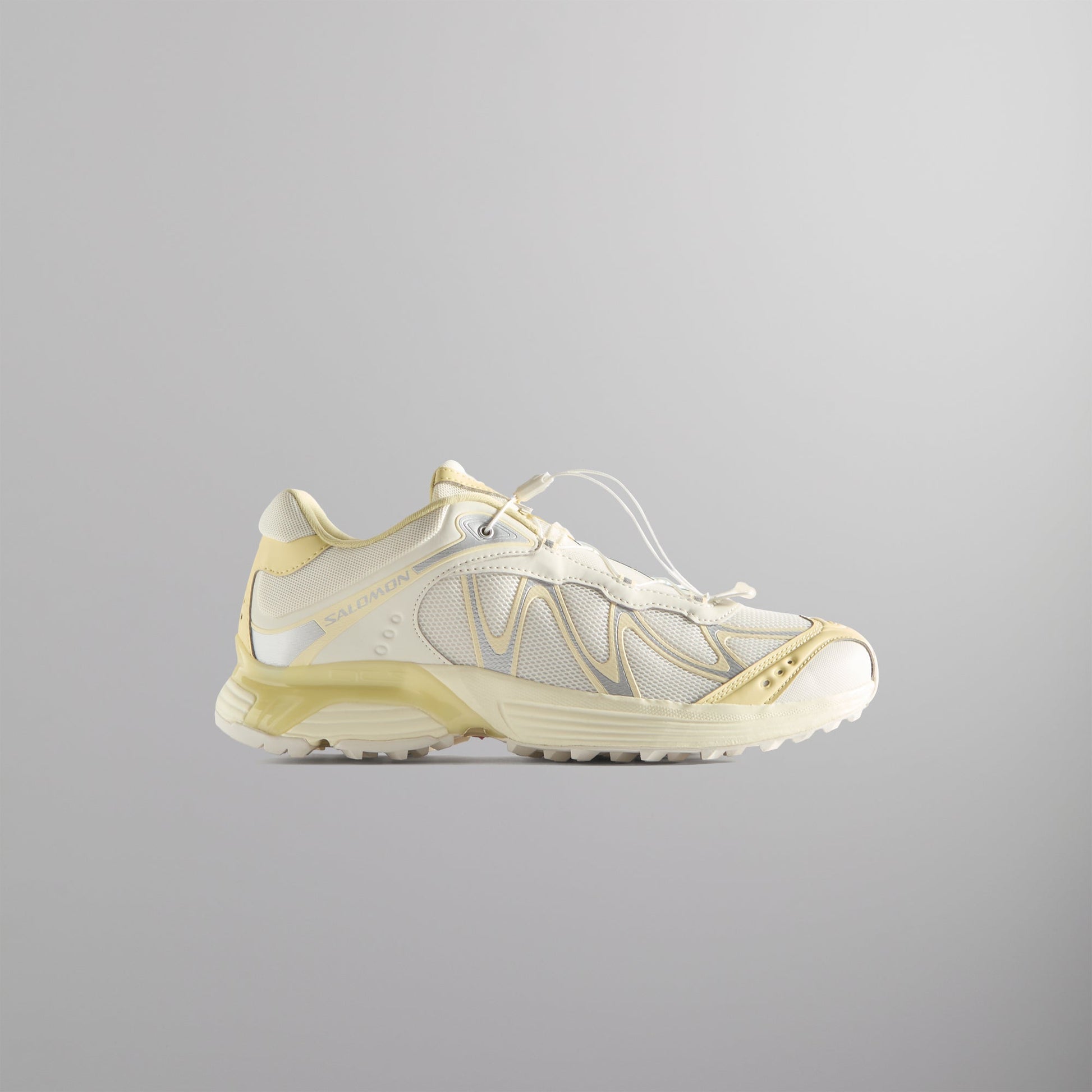 Women|Men Kith Kith for Salomon XT-Whisper - Vanilla / Transparent Yellow / Silver
