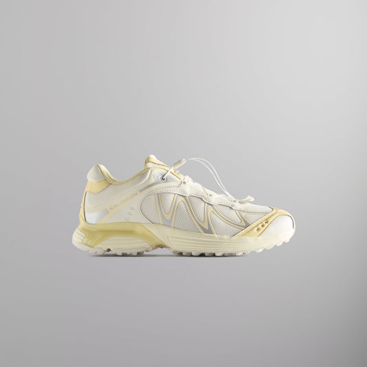 Women|Men Kith Kith for Salomon XT-Whisper - Vanilla / Transparent Yellow / Silver