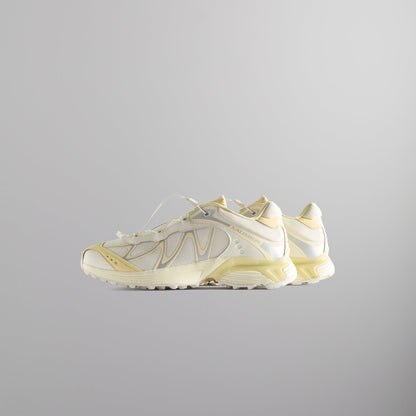 Women|Men Kith Kith for Salomon XT-Whisper - Vanilla / Transparent Yellow / Silver