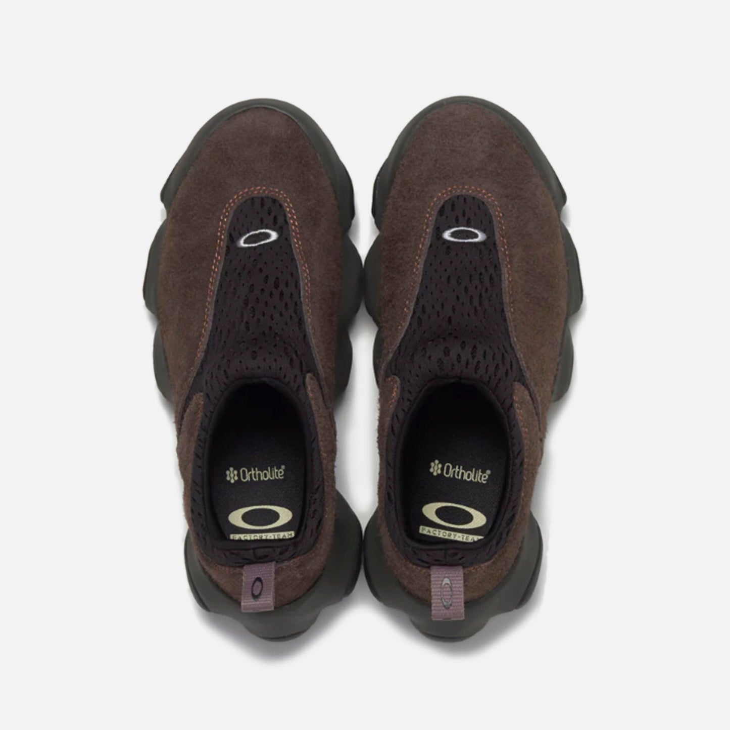 Men Kith Oakley Suede Flesh Sandal - Java