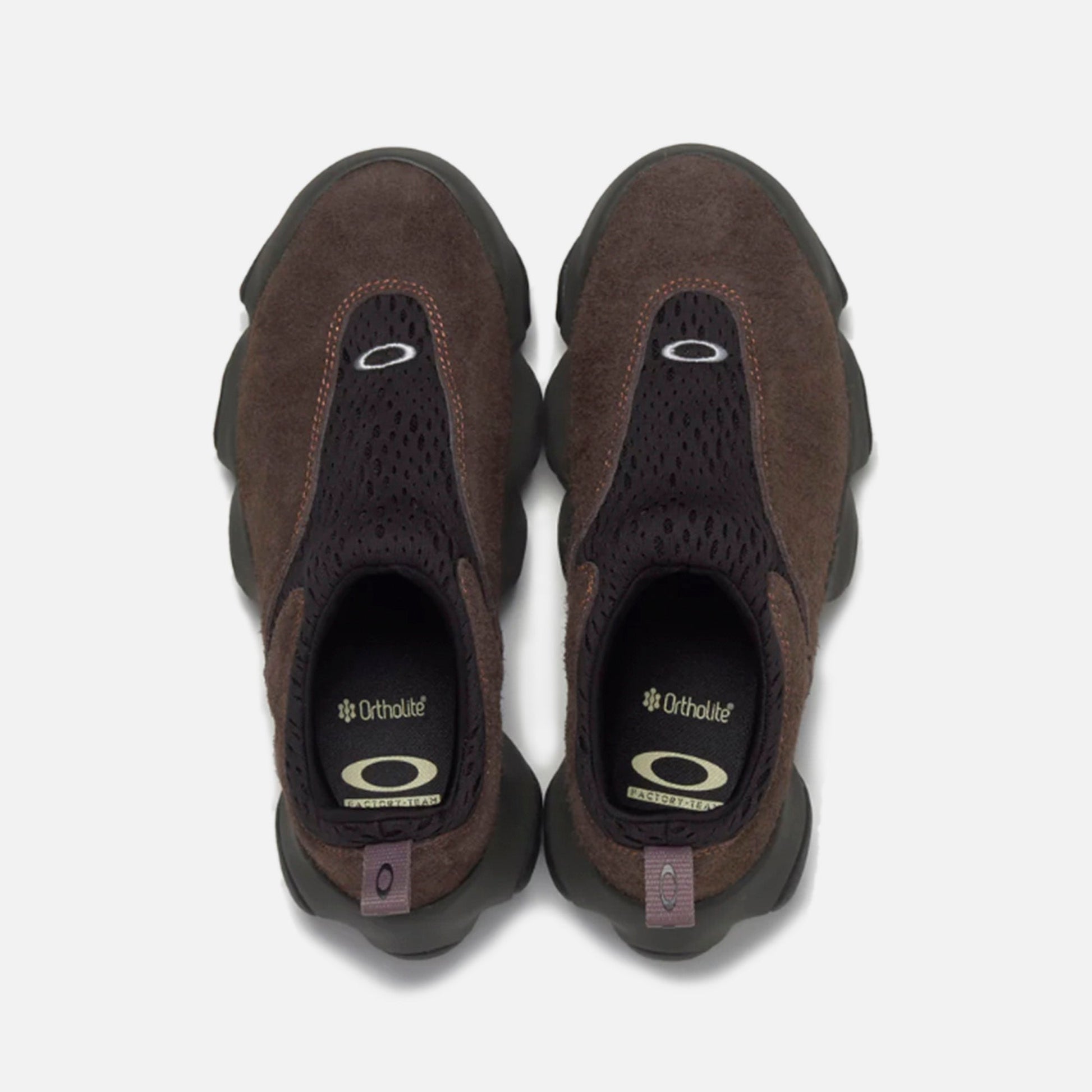 Men Kith Oakley Suede Flesh Sandal - Java