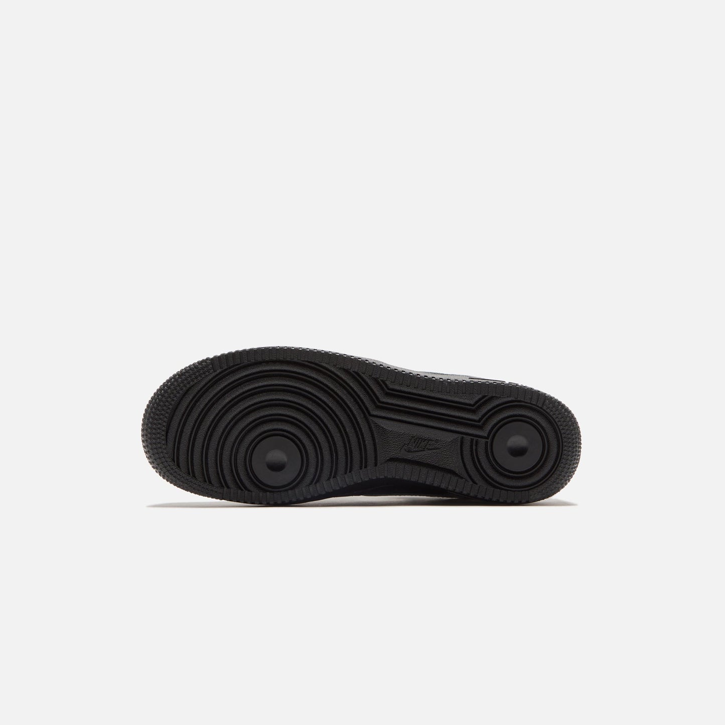 Men Kith Nike Air Force 1 - Black / Metallic Silver