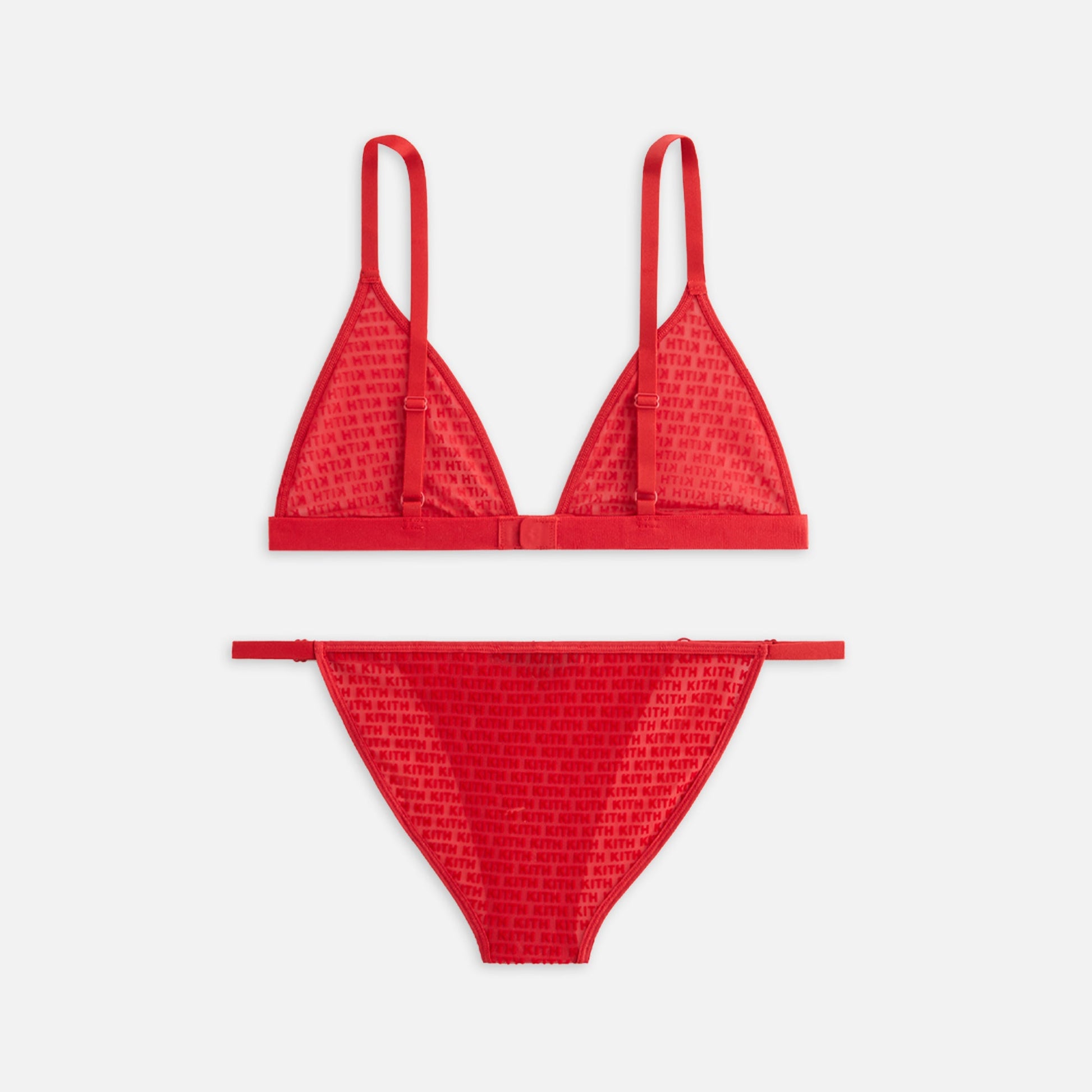 Women Kith Kith Women Bra & Cheeky Set - Cherry Bomb