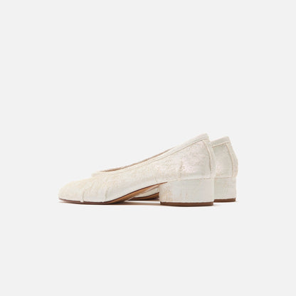 Women Kith Maison Margiela Tabi Ballerina H30 - White Pearly