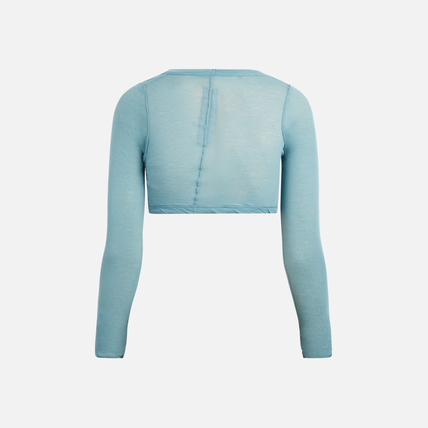 Women Kith Rick Owens Long Sleeve Crop Top - Mouthwash