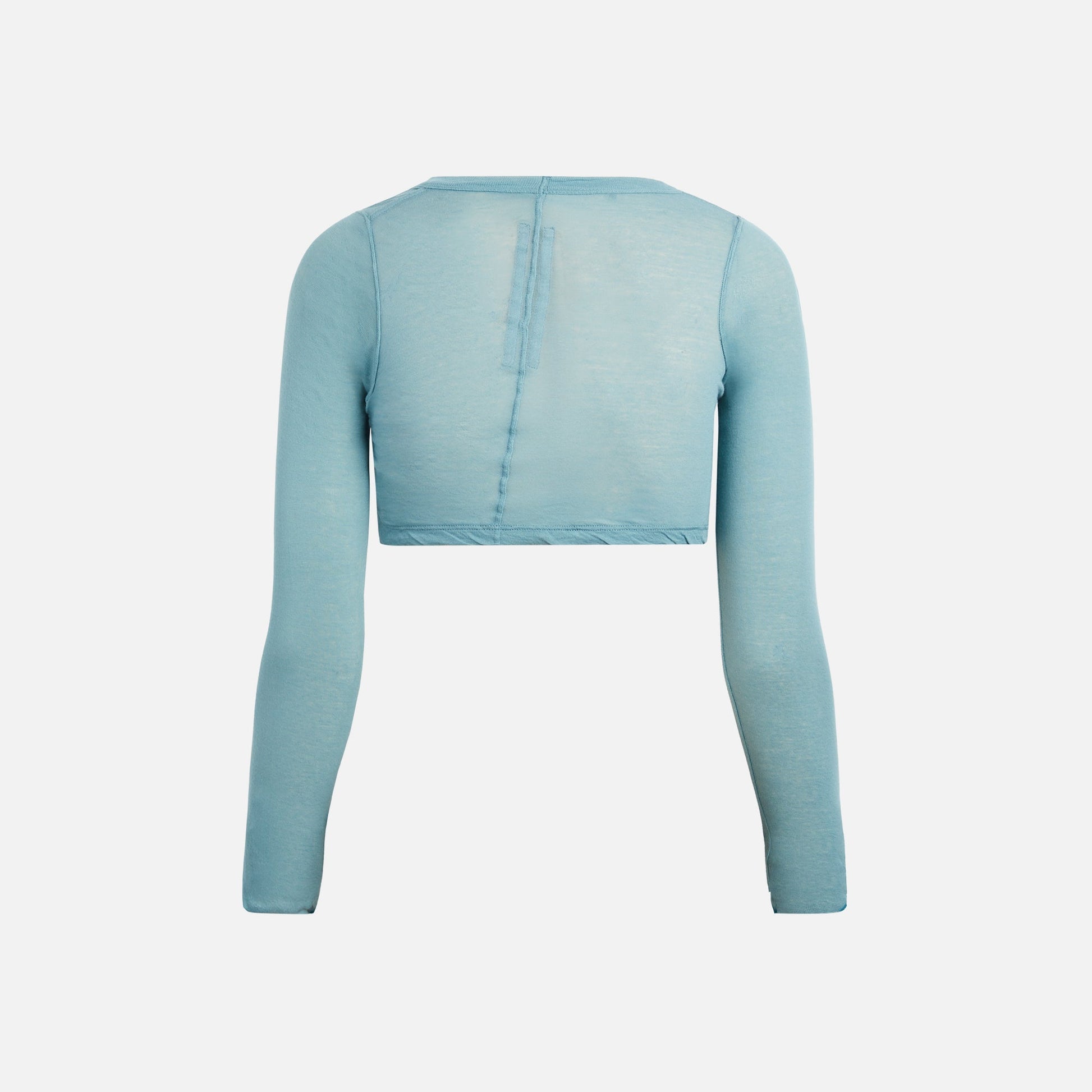 Women Kith Rick Owens Long Sleeve Crop Top - Mouthwash