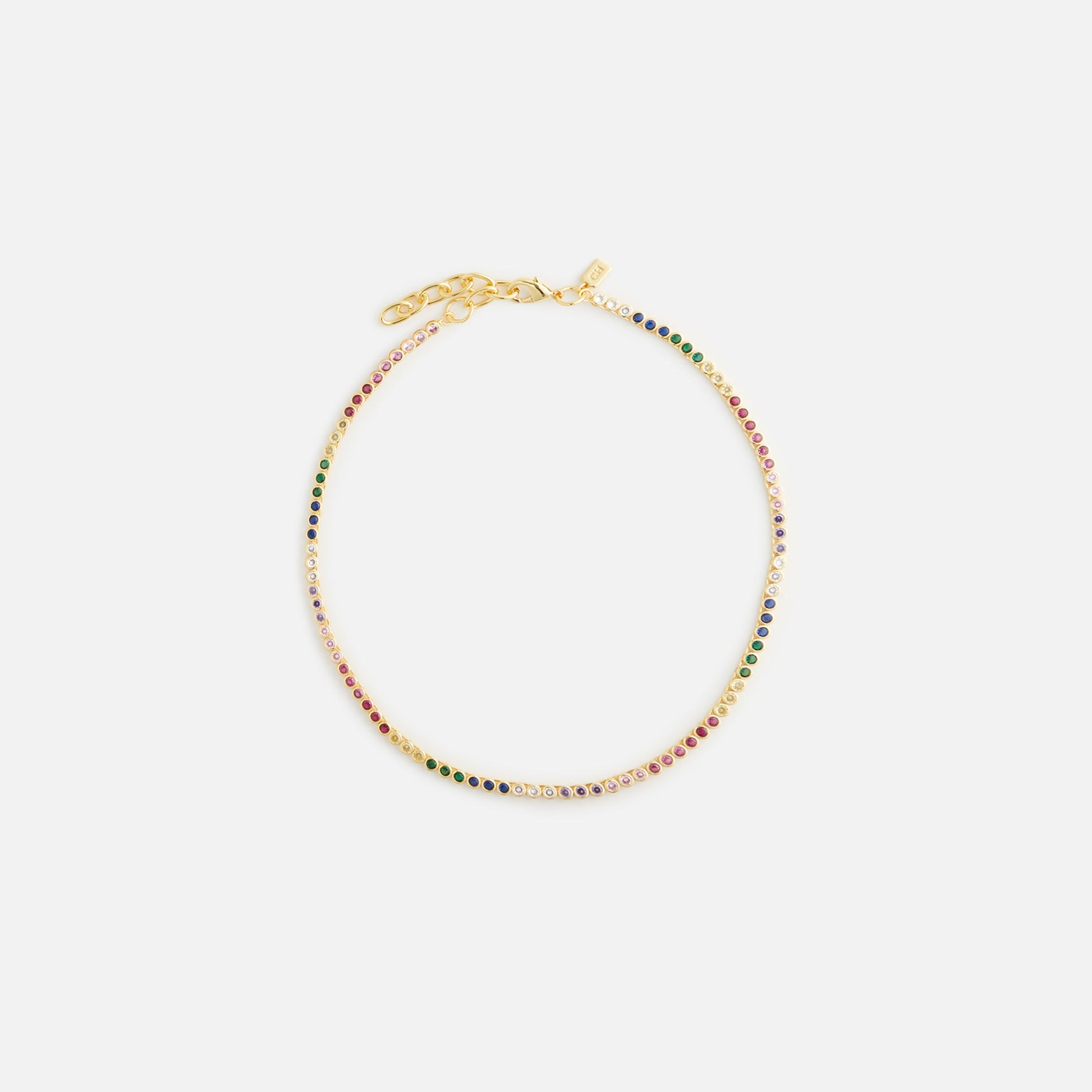 Women Kith Crystal Haze Eternal Necklace - Multi