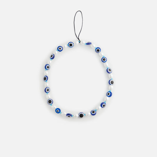 Women Kith Crystal Haze Evil Eye Phone Bracelet - Azure