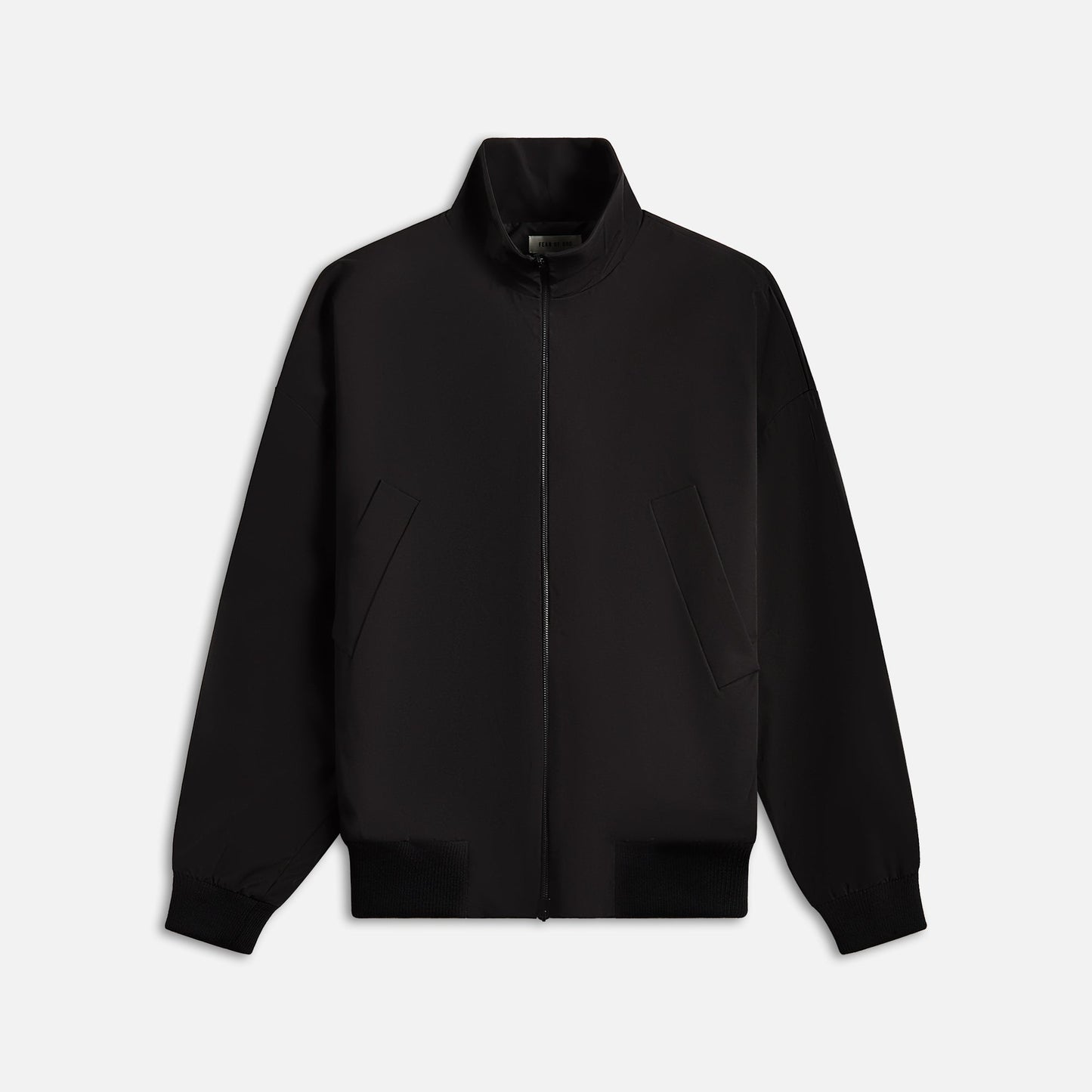 Men Kith Fear of God High Neck Track Jacket - Black