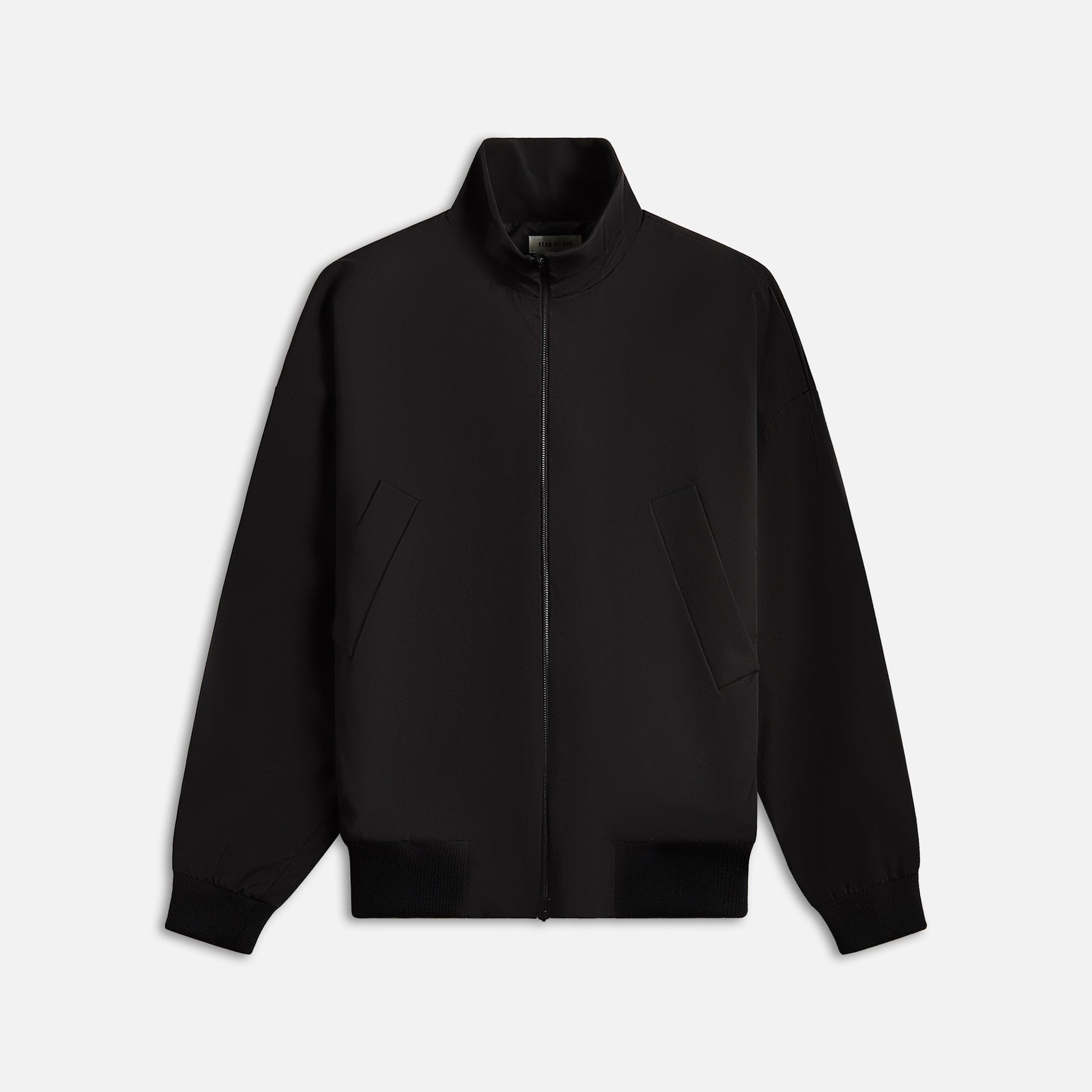 Men Kith Fear of God High Neck Track Jacket - Black