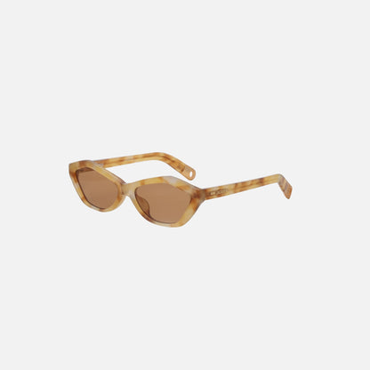 Women Kith Jacquemus Bambino Sunglasses - Beige T-Shell