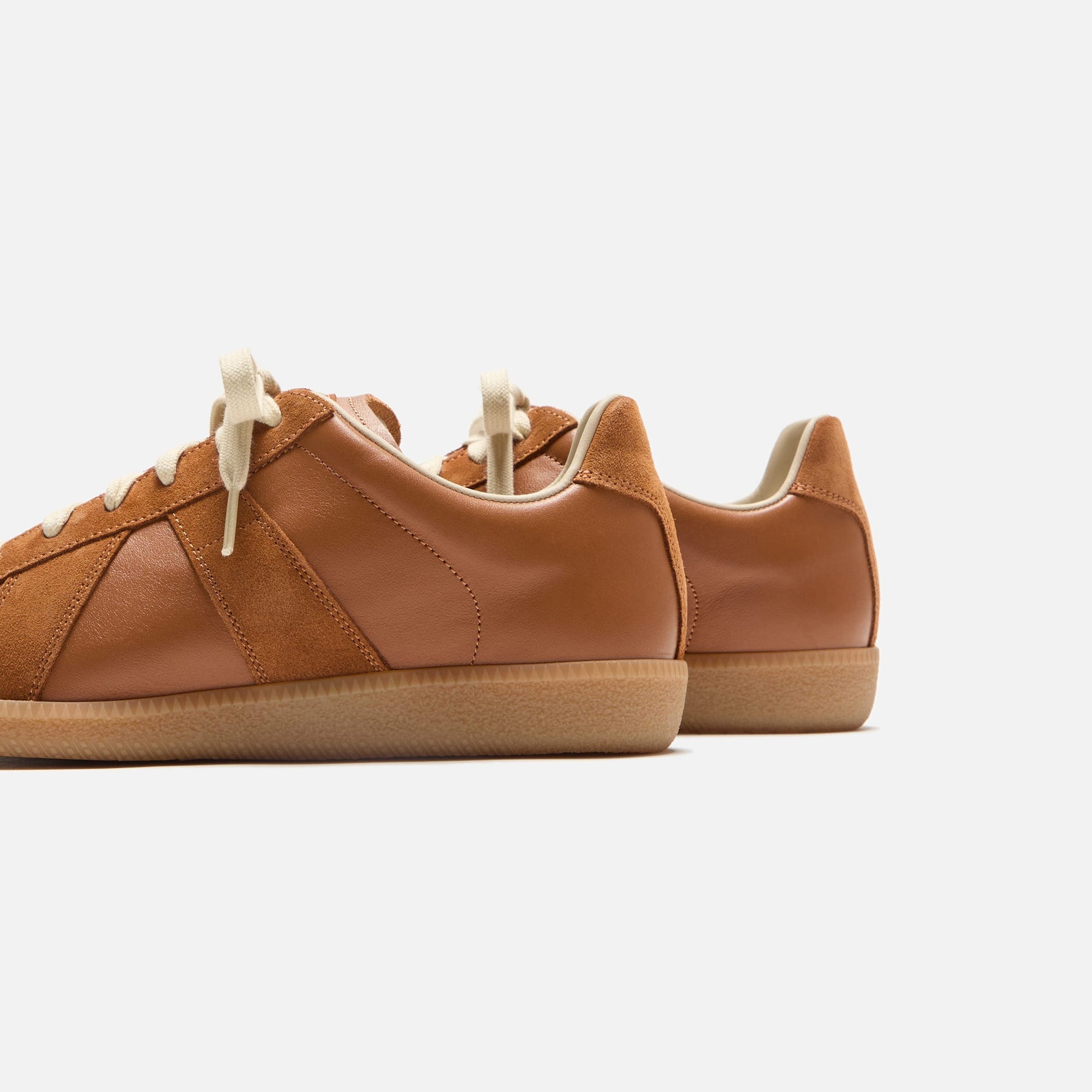 Men|Women Kith Maison Margiela Nappa Replica Sneaker - Honey Sole / Light Brown