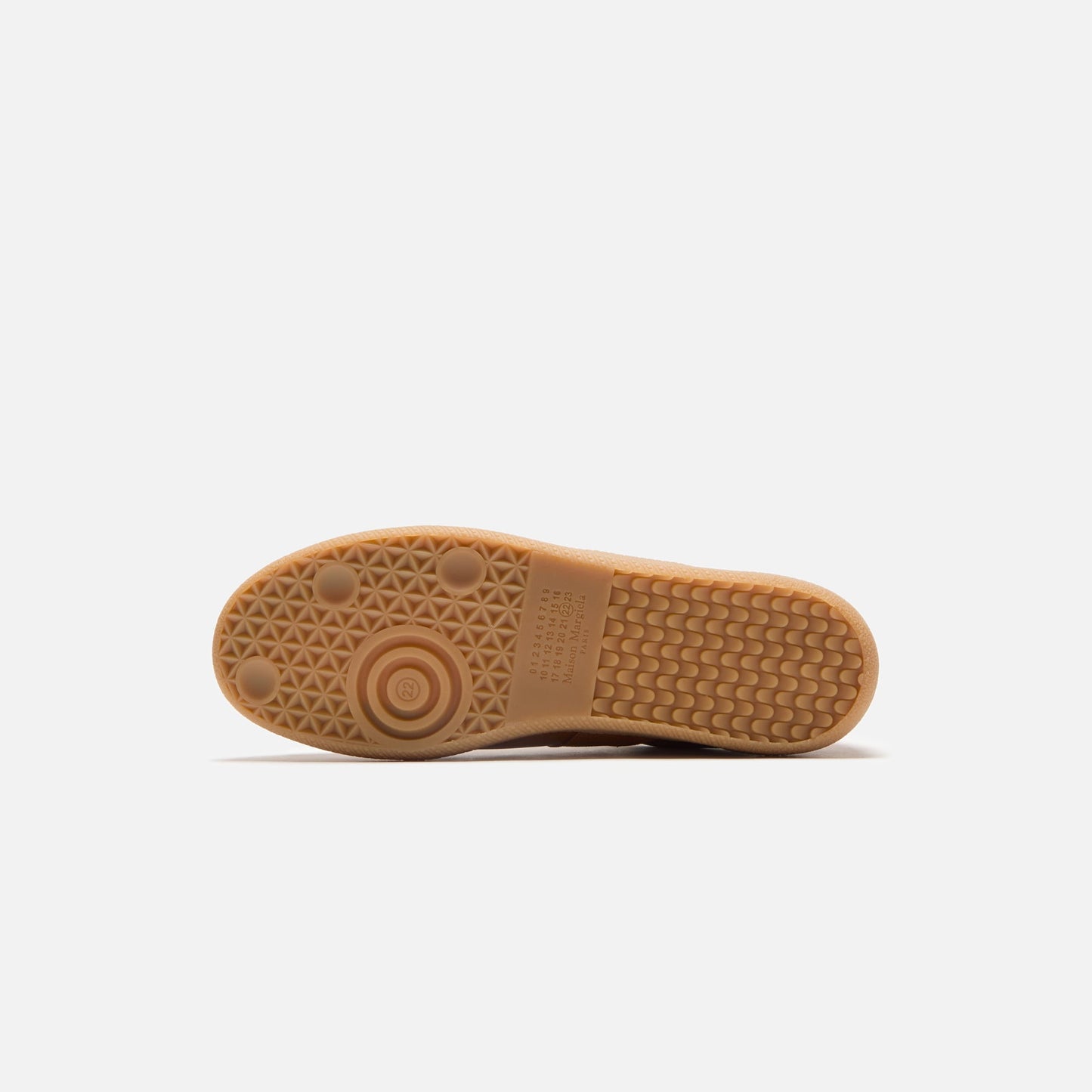 Men|Women Kith Maison Margiela Nappa Replica Sneaker - Honey Sole / Light Brown