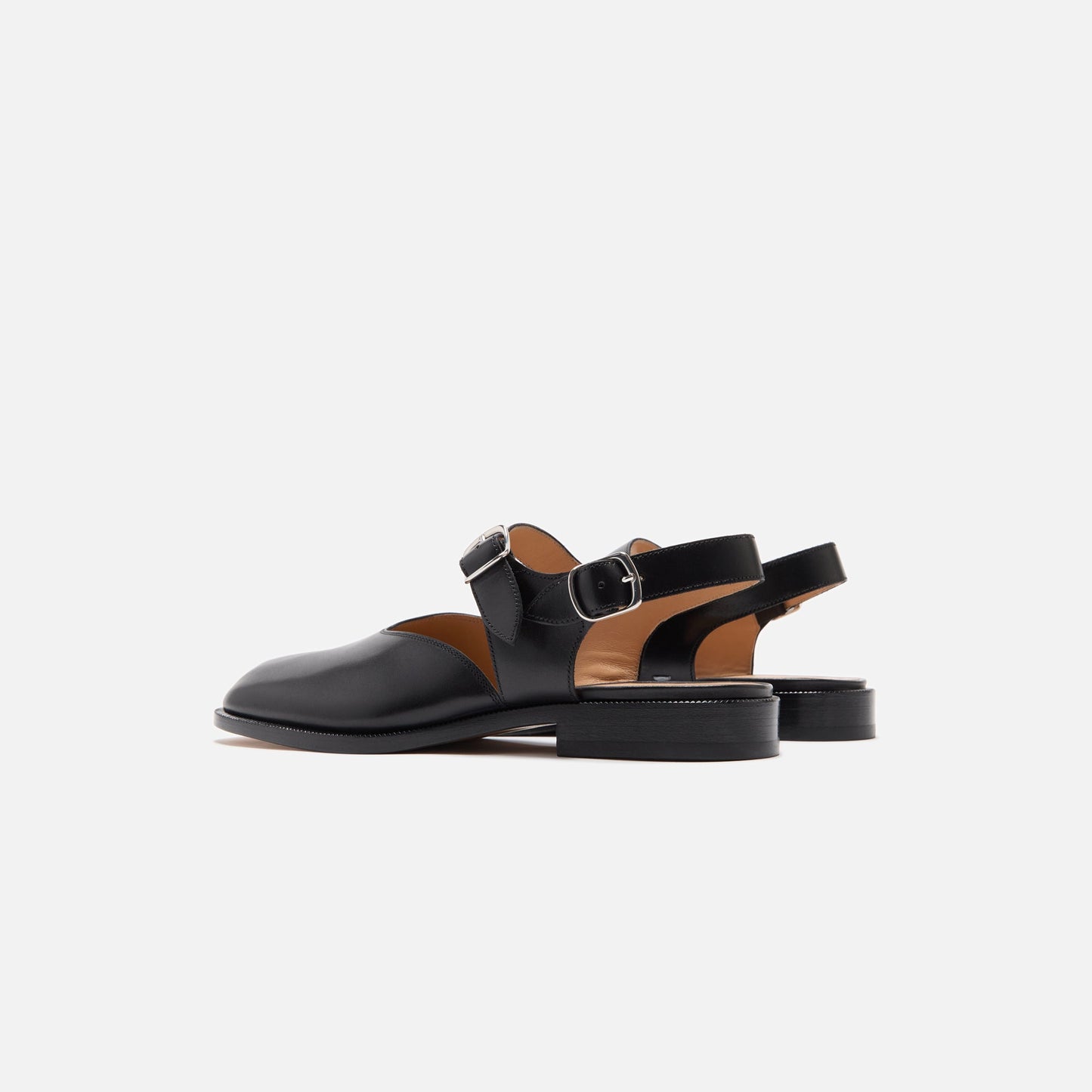 Men|Women Kith Maison Margiela Tabi Sandals MM Box - Calf Black
