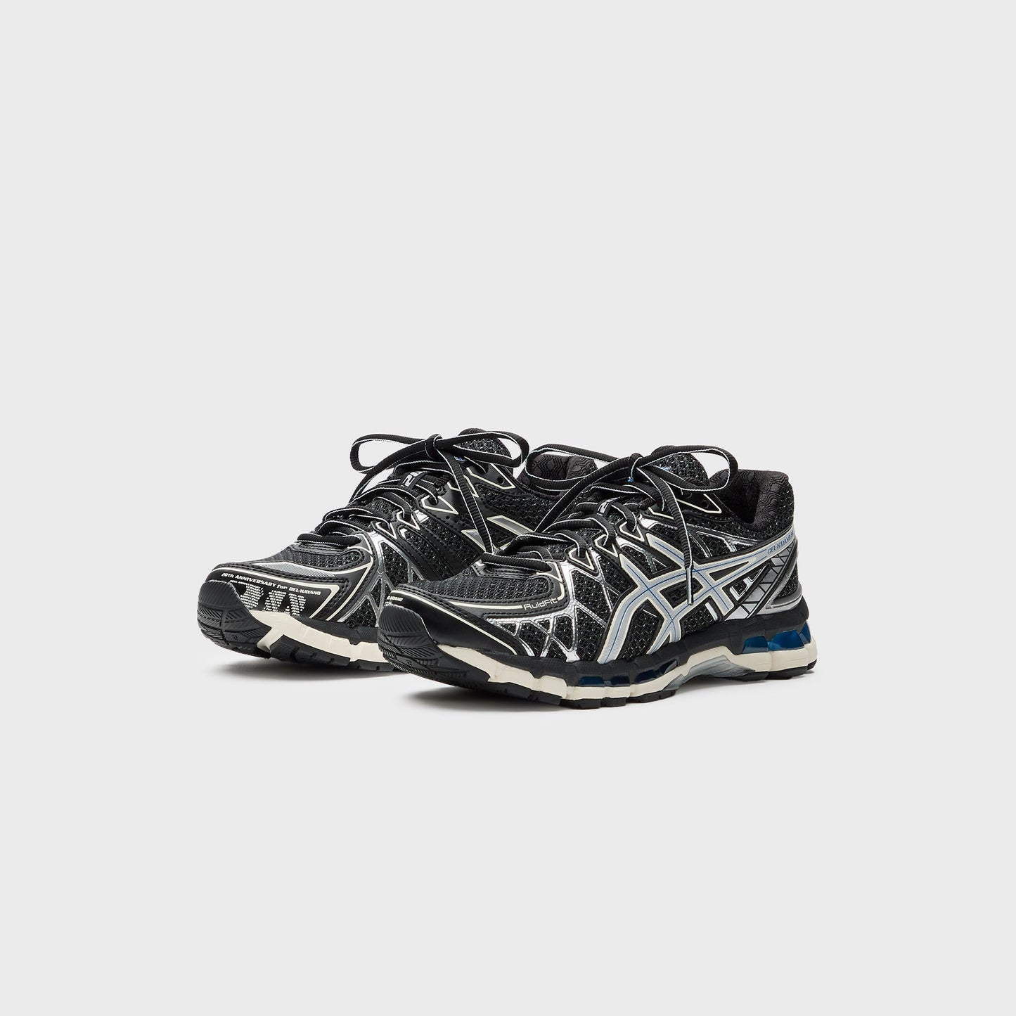 Men Kith ASICS Gel-Kayano 20 - Black / Pure Silver