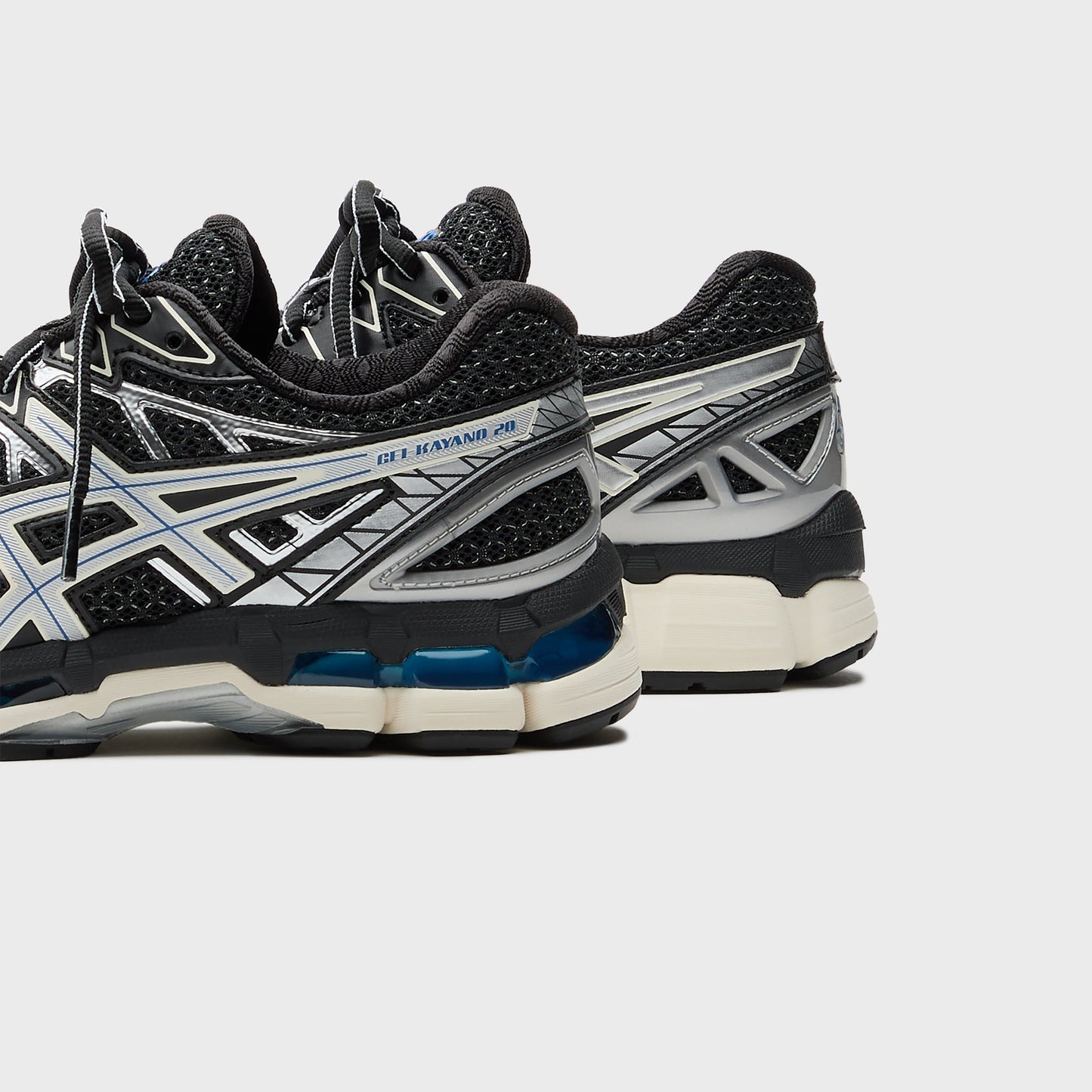 Men Kith ASICS Gel-Kayano 20 - Black / Pure Silver