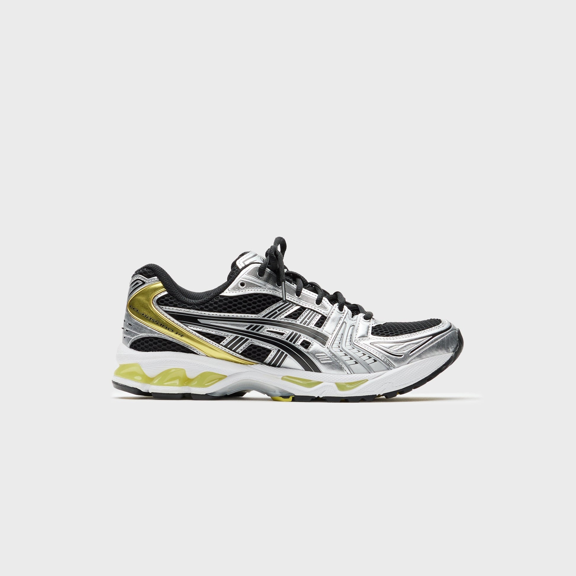 Men Kith ASICS Gel-Kayano 14 - Black / Lemon Spark