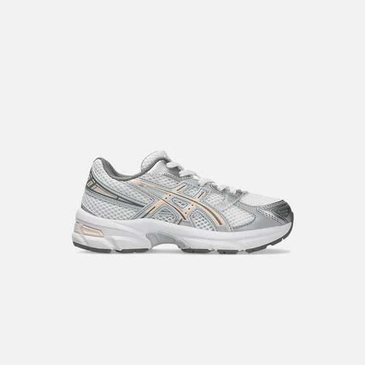 Kids Kith ASCIS PS Gel-1130 - White / Pearl Pink