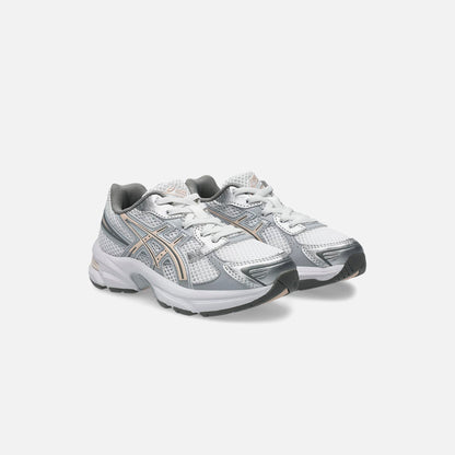 Kids Kith ASCIS PS Gel-1130 - White / Pearl Pink