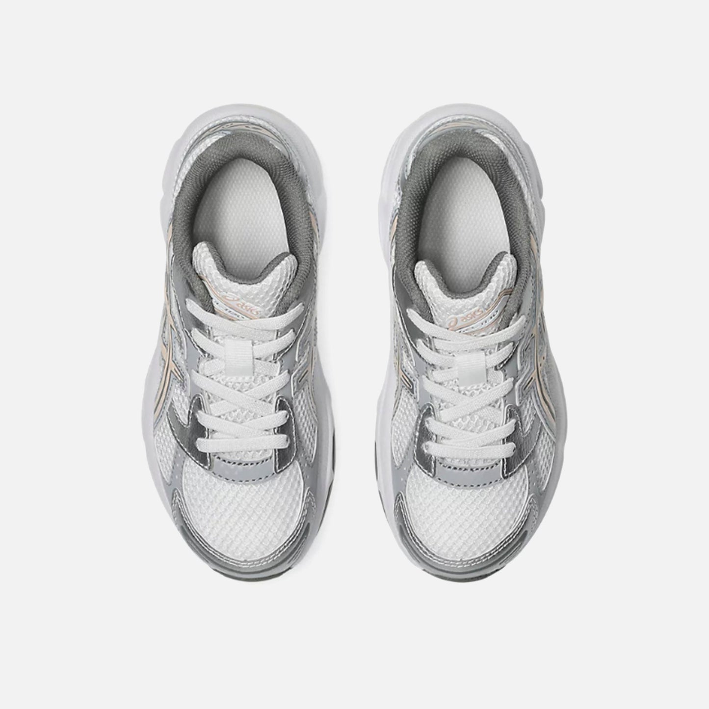 Kids Kith ASCIS PS Gel-1130 - White / Pearl Pink