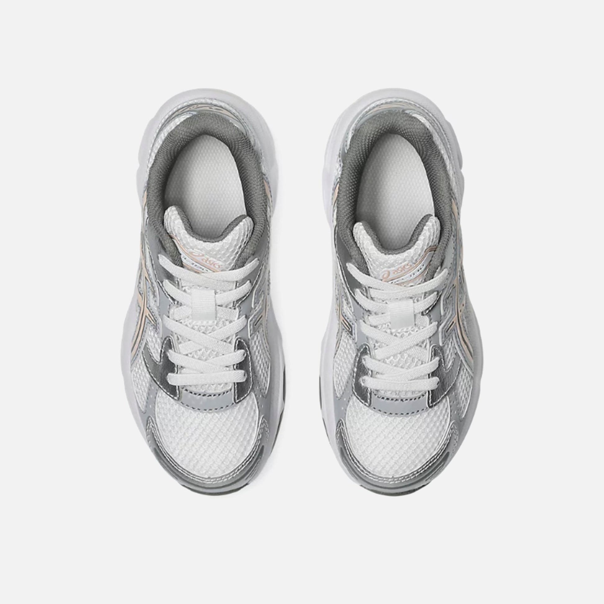 Kids Kith ASCIS PS Gel-1130 - White / Pearl Pink
