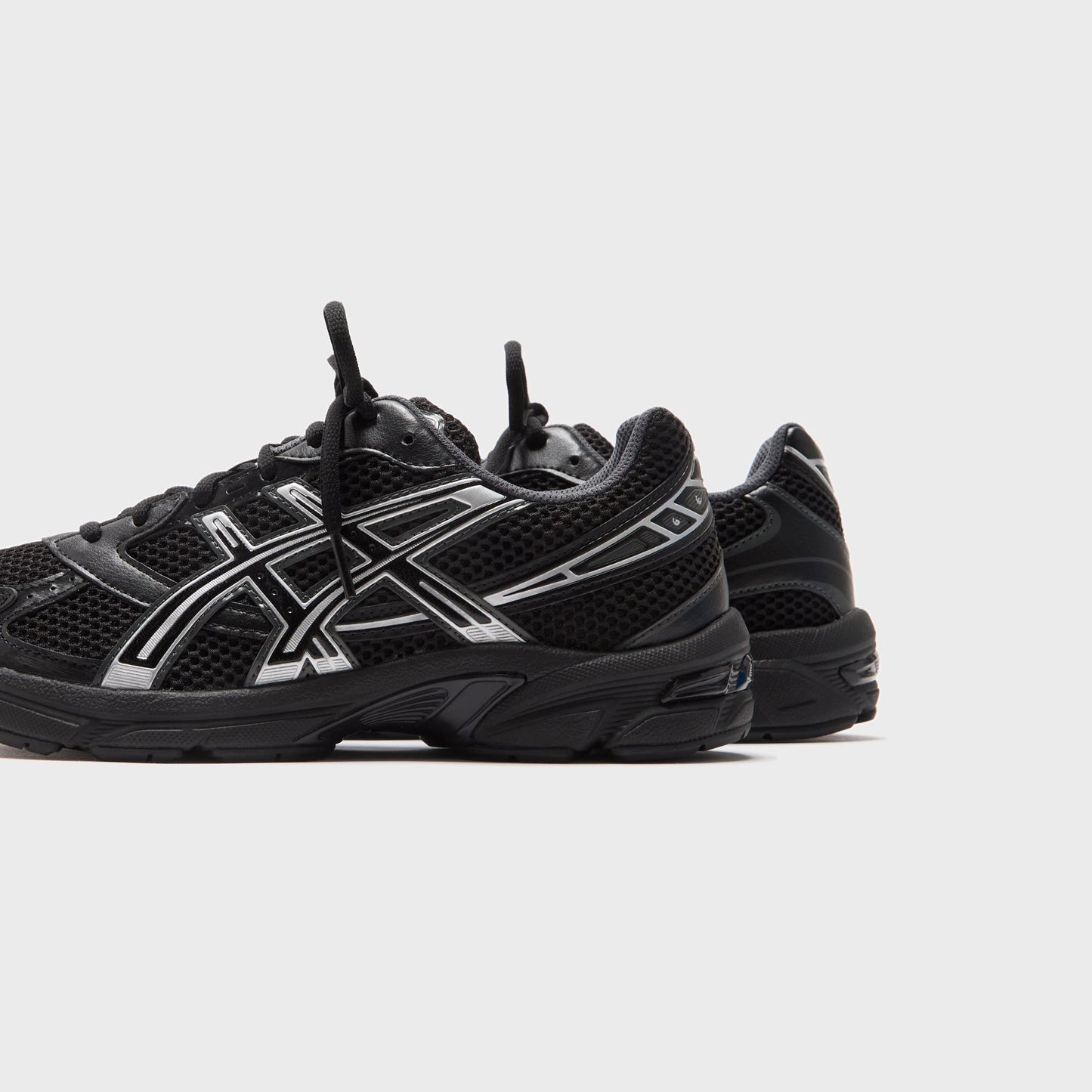 Men Kith ASICS Gel-1130 - Black / Pure Silver