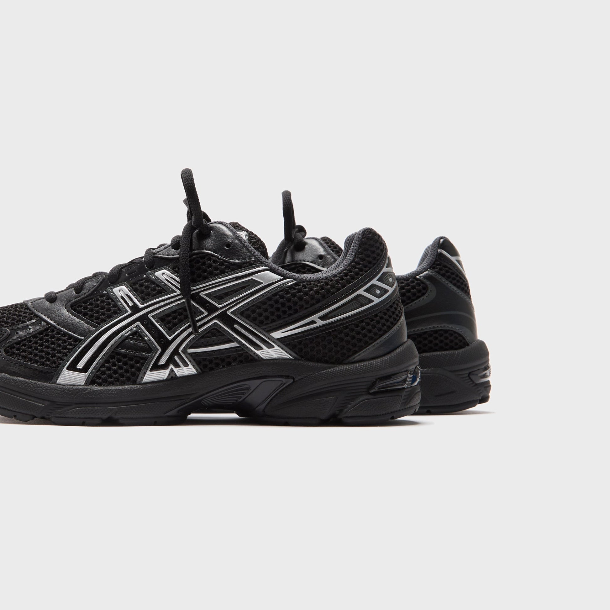 Men Kith ASICS Gel-1130 - Black / Pure Silver