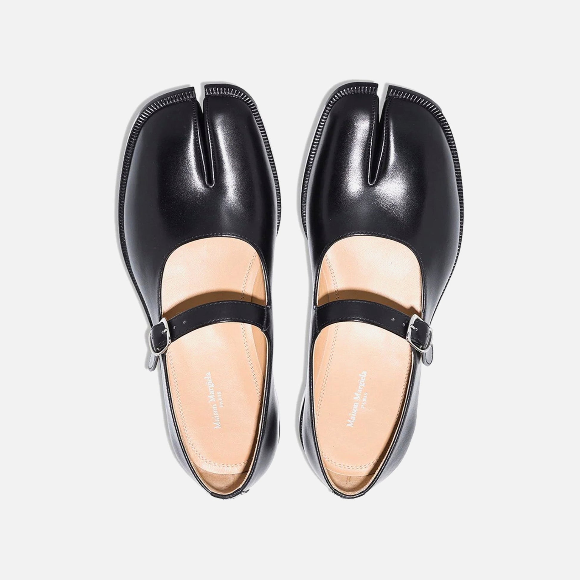 Women Kith Maison Margiela Tabi Mary Jane - Black