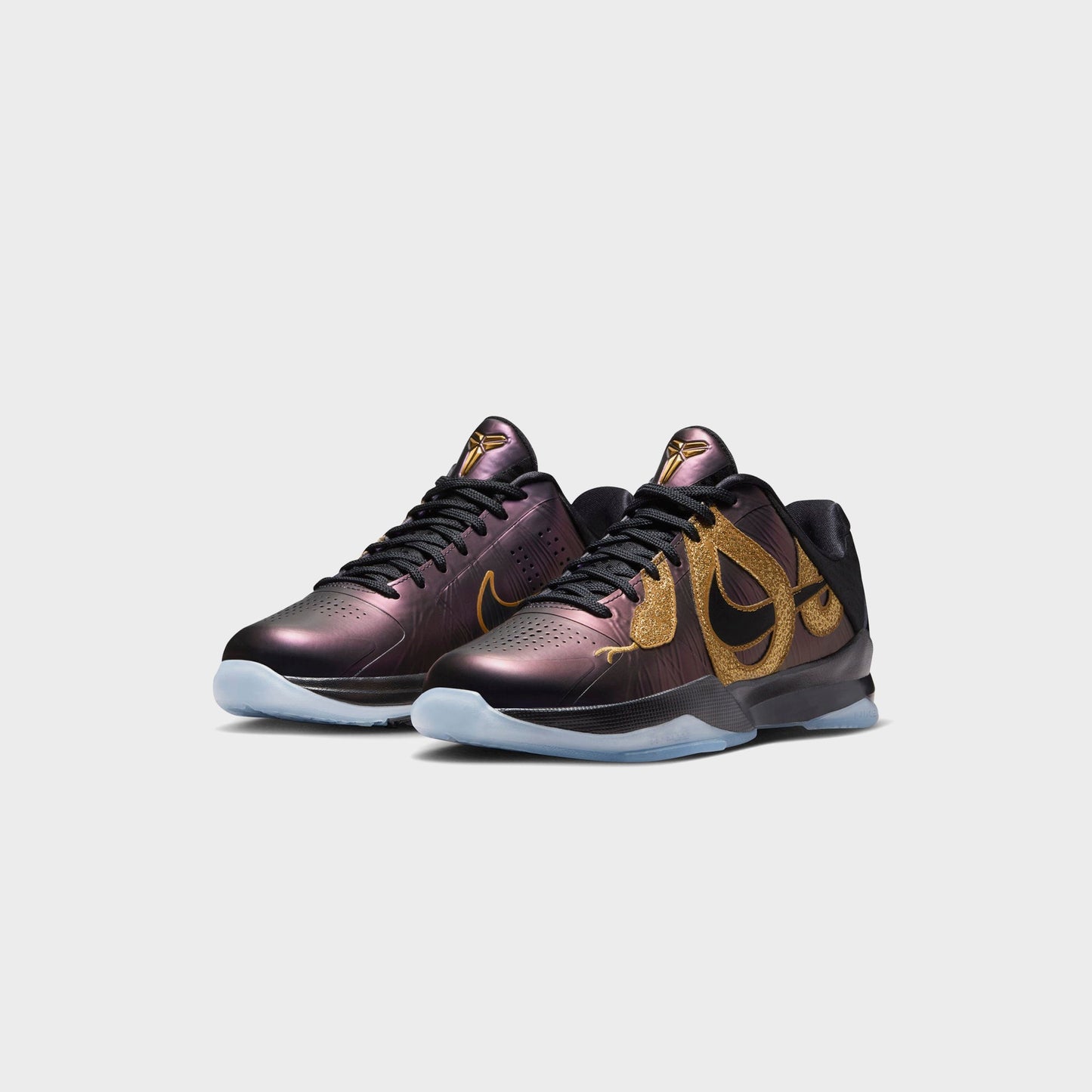 Kids Kith Nike Kobe Proto V - Eggplant / Black / Metallic Gold