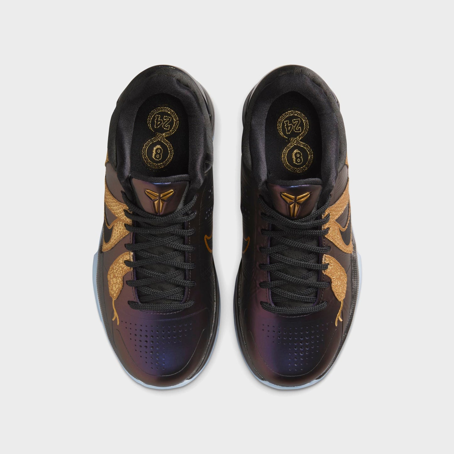 Kids Kith Nike Kobe Proto V - Eggplant / Black / Metallic Gold