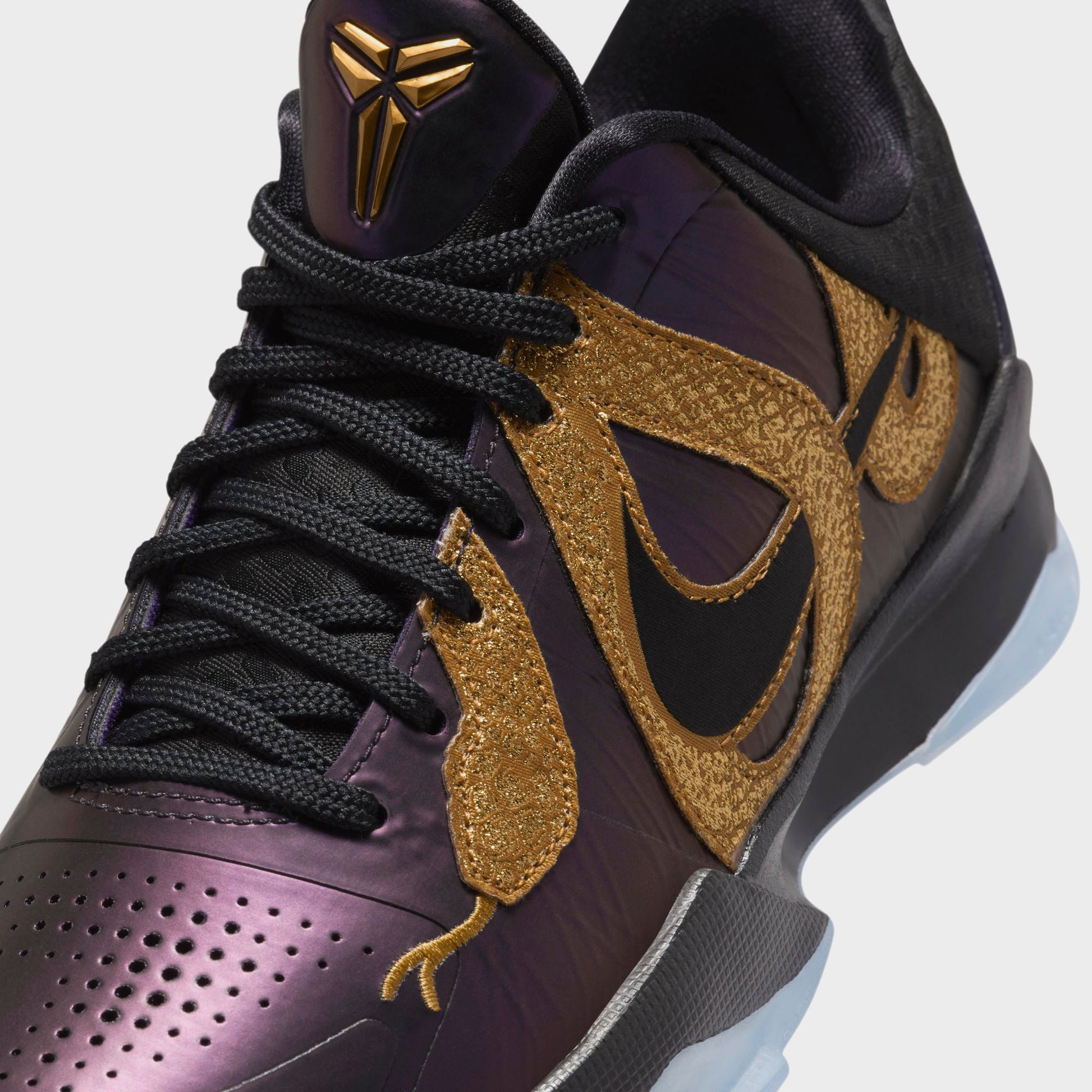 Kids Kith Nike Kobe Proto V - Eggplant / Black / Metallic Gold