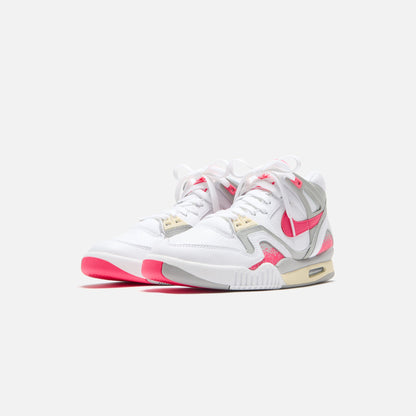 Men Kith Nike Air Tech Challenge II QS - White / Racer Pink / Light Smoke Grey