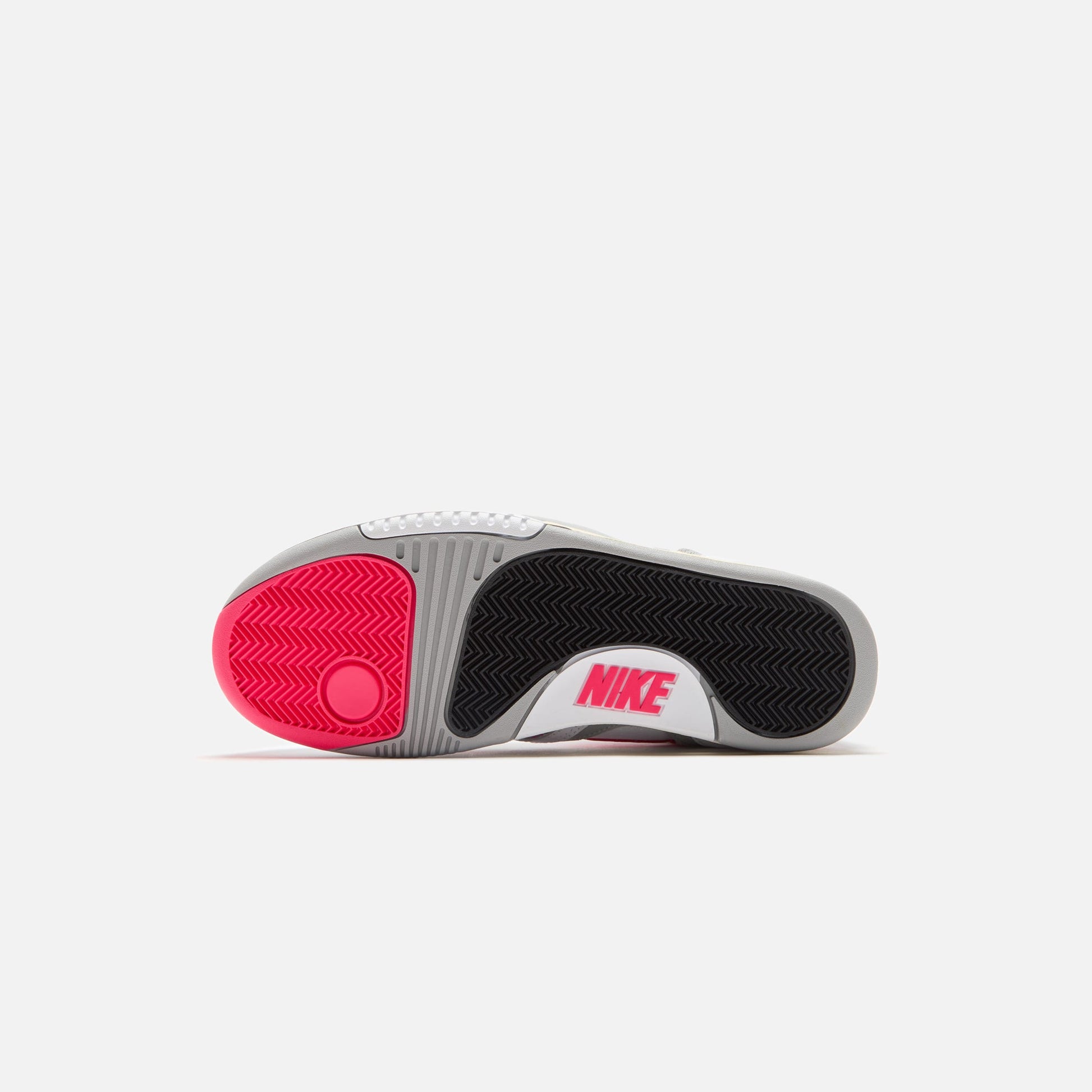 Men Kith Nike Air Tech Challenge II QS - White / Racer Pink / Light Smoke Grey