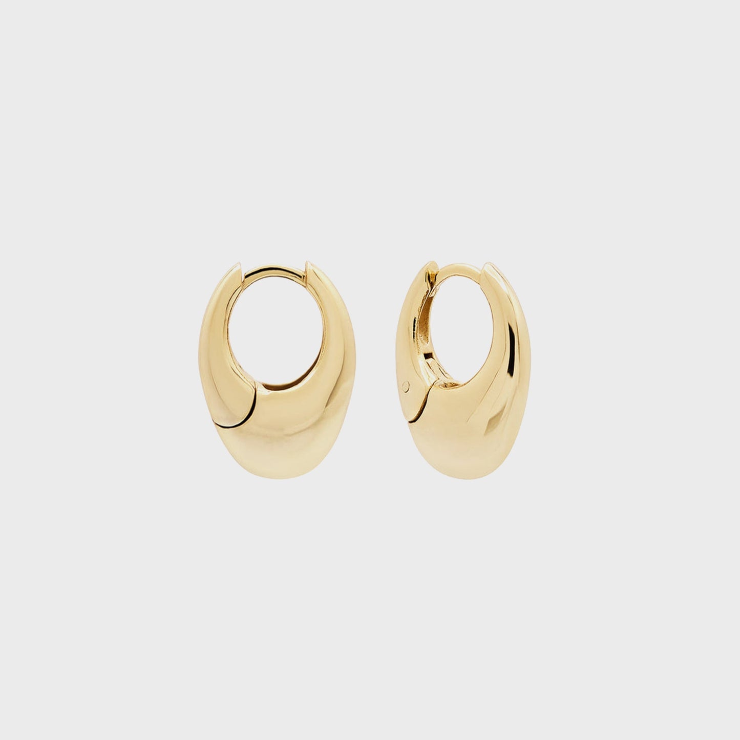 Women Kith SHASHI Carter Hoop Earring - Gold