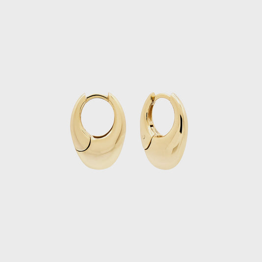 Women Kith SHASHI Carter Hoop Earring - Gold