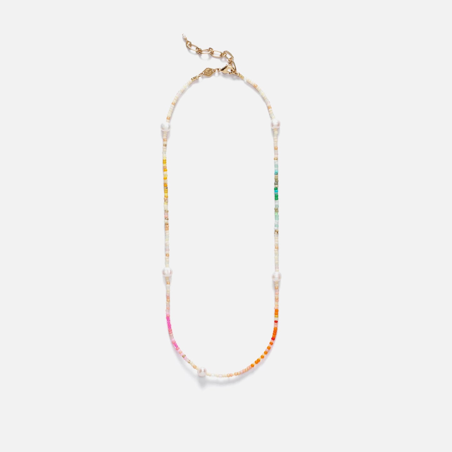 Women Kith Anni Lu Rainbow Nomad Necklace - Multi