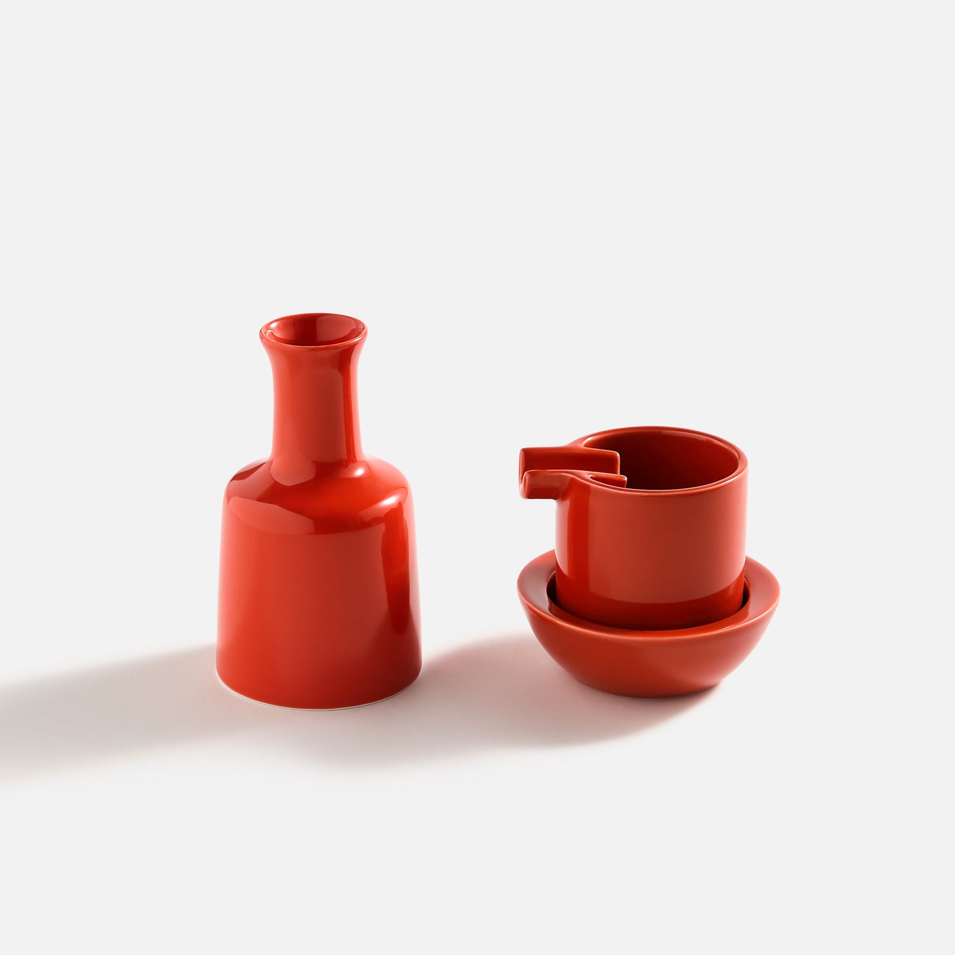 Women Kith Houseplant Ashtray Set By Seth - Persimmon