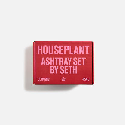 Women Kith Houseplant Ashtray Set By Seth - Persimmon