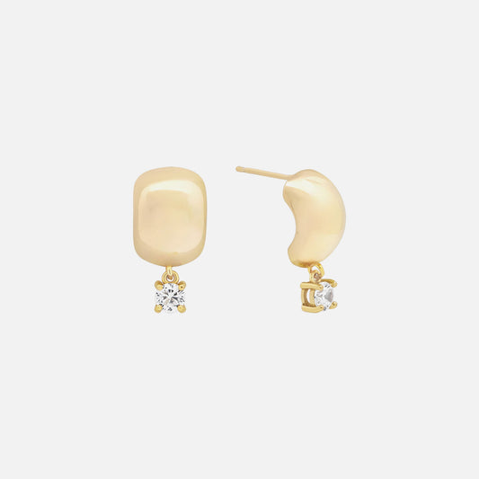 Women Kith SHASHI Aoki Hoop Earring - Gold