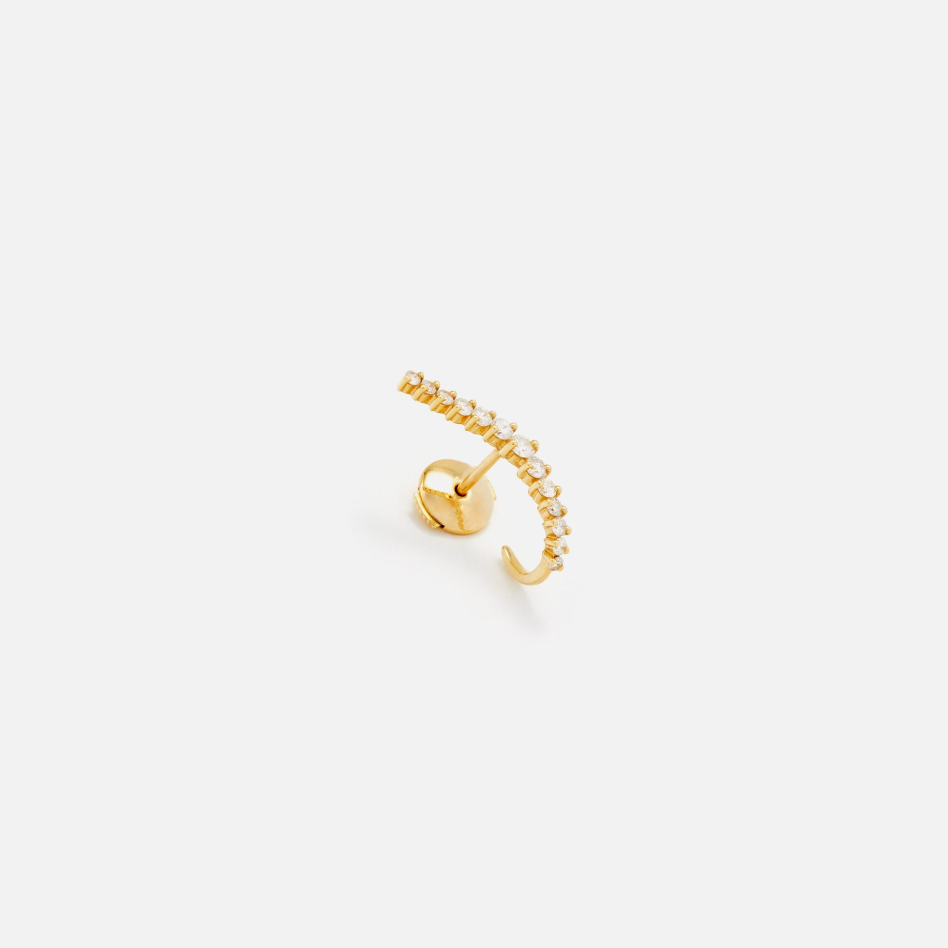 Women Kith Yvonne Leon Puce Ligne Vague Diamants - Gold