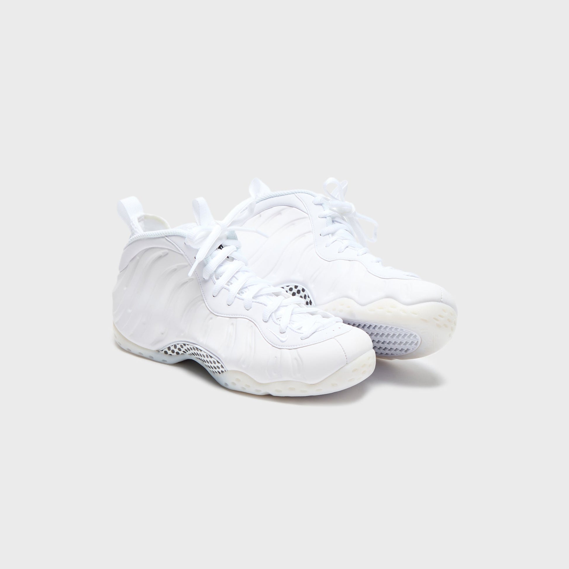 Men Kith Nike Air Foamposite One - Soft White / White